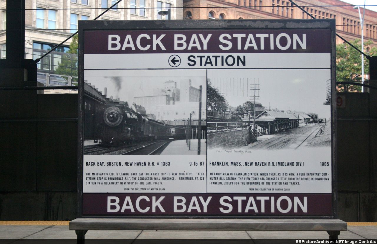 Back Bay Station Sign